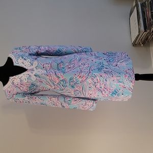 Lilly Pulitzer Multicolor Long Sleeve Dress